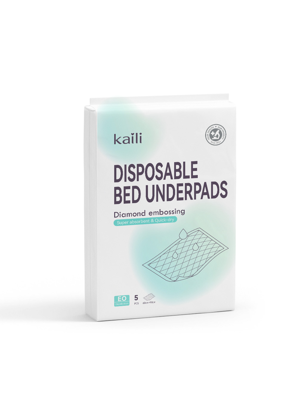 Disposable bed underpads in different sizes ready for bulk wholesale order